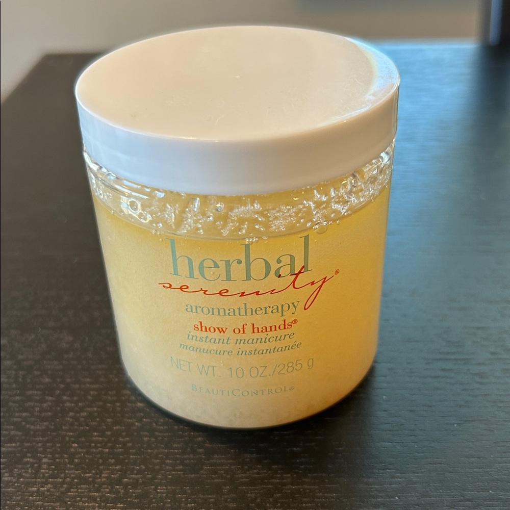 BeautiControl Herbal Serenity Aromatherapy Hand Scrub new